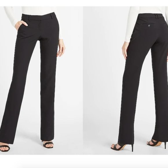 Express Pants - Express Editor Black Work Career Trouser Dress Pants 6
